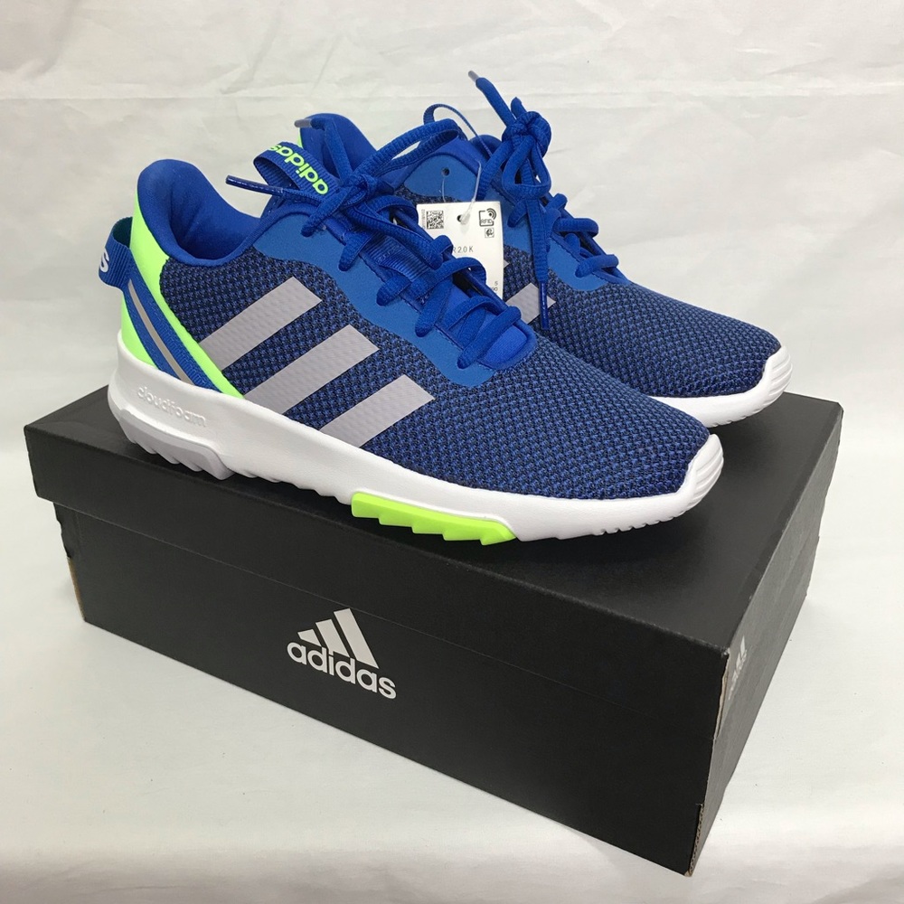 Adidas Sneakers Racer TR 2.0 Kids Size 5.5 New - Picture 2 of 9